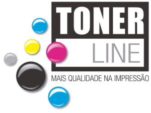 Imagem primeira logomarca da Toner Line Colorido