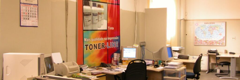 Imagem antigo escritório da Toner Line